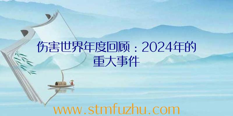 伤害世界年度回顾：2024年的重大事件