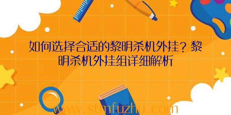 如何选择合适的黎明杀机外挂？黎明杀机外挂组详细解析